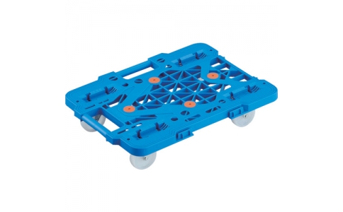 トラスコ中山（株）  MPK-500N-B  ＴＲＵＳＣＯ　連結式ルートバン　メッシュタイプ　５１５Ｘ３８５　ナイロン車輪　青