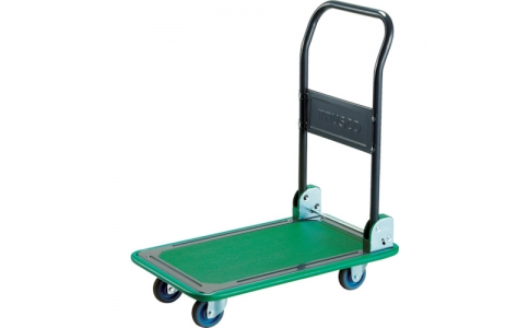 トラスコ中山（株）  101EBN-AC  ＴＲＵＳＣＯ　ハイグレード台車　折畳式　エアキャスター仕様　７４０Ｘ４６０