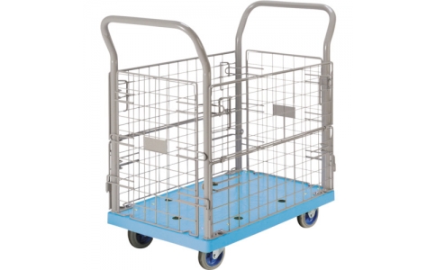 金沢車輛（株）  NP-107-KANSEI  金沢　小型樹脂網台車