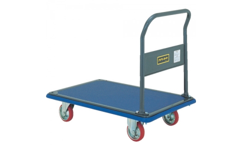 （株）石川製作所  108  アイケー　プレス製運搬車　固定ハンドルタイプ　均等荷重１５０ｋｇ