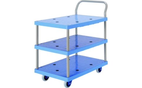 金沢車輛（株）  NP-105GS  金沢　小型環境静音樹脂台車　３段式