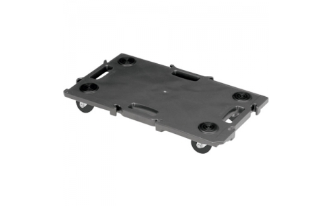 矢崎化工（株）  GN400GOMUSYA-BL  ＹＡＺＡＫＩ　ＹＡＺＡＫＩ　連結型樹脂製平台車　”ミニポリトラー”　ブラック