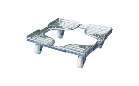 ルート工業（株）  602AL-02  ルート　コンテナ台車　ルートボーイ６０２ＡＬ型（アルミ）　最大４１０×５１０