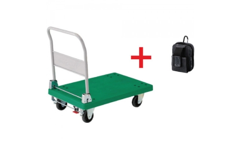 トラスコ中山（株）  TP901SCP  ＴＲＵＳＣＯ　グランカート　折りたたみ　９００Ｘ６０５　Ｓ付　景品付