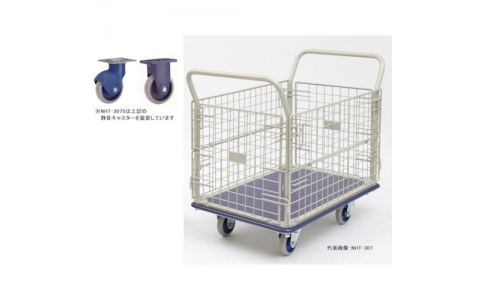 金沢車輛（株）  NHT-307S  金沢　大型静音スチール網台車