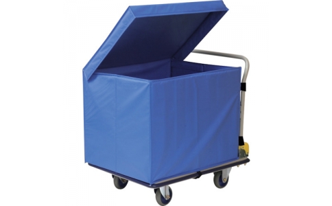 金沢車輛（株）  NHT-307D  金沢　大型スチール台車（屋外用収納ボックス付）