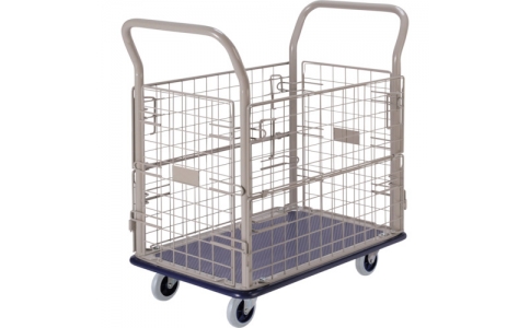 金沢車輛（株）  NHT-107-KANSEI  金沢　小型スチール網台車