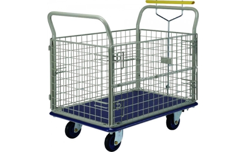 浅香工業（株）  184662  金象　キャリーラック　金網付Ｌ　大　ハンドパーキングブレーキ付