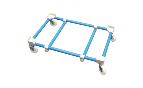 スペーシア（株）  SPS-C6038CB  スペーシア　スペ－シア　コンテナ台車　カラーカート（ブルー）