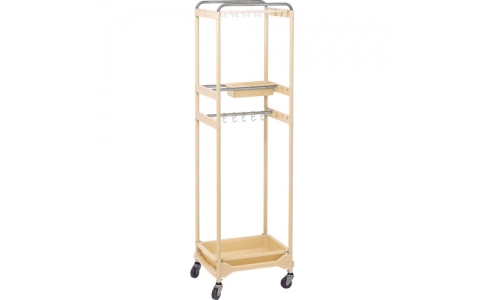 （株）オカムラ  1X555P-GF36  オカムラ　クリーンカート　６５０Ｗ３段タイプ