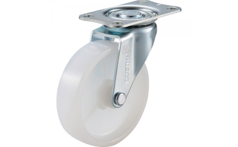 トラスコ中山（株）  TYE-75N  ＴＲＵＳＣＯ　ルートバン・ＯＣドーリー用自在キャスターφ７５ナイロン車