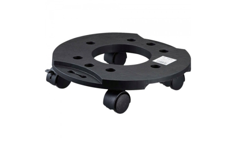 （株）日本緑十字社  351010  緑十字　ドーリー台車（連結可能タイプ）　ドーリーＡ　３００ｍｍΦ　耐荷重３０ｋｇ　屋外使用可