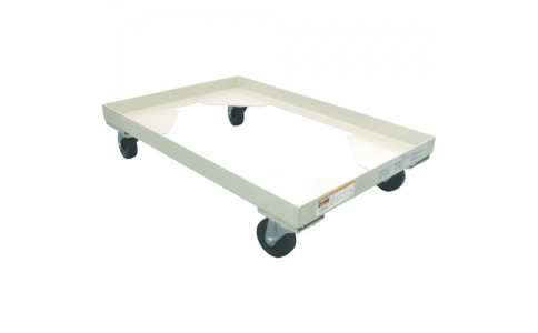 トラスコ中山（株）  B-1BG  ＴＲＵＳＣＯ　箱台車　内寸５２０×３７０　ゴム車　オール自在タイプ