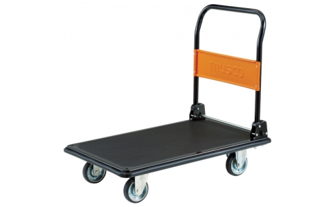 トラスコ中山（株）  TR-108  ＴＲＵＳＣＯ　ＴＲ型プレス製運搬車　固定式　７４０Ｘ４８０