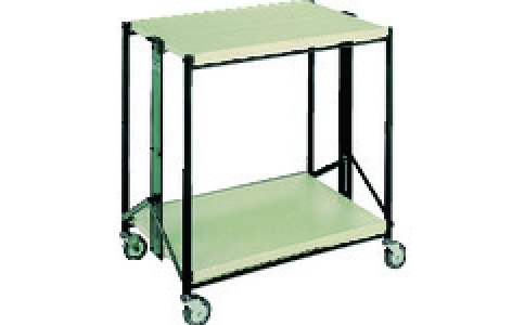 花岡車輛（株）  F-T2  ダンディ　折りたたみ式多段台車　フレックスシャリエ　２段テーブル式　８０ｋｇ