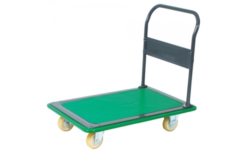 トラスコ中山（株）  T302SUN  ＴＲＵＳＣＯ　ハイグレード省音運搬車　固定式　９４６Ｘ６４６　ウレタン車