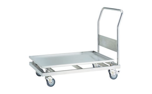 トラスコ中山（株）  SBSD-P6045  ＴＲＵＳＣＯ　ＳＵＳ３０４　防振台車　６００Ｘ４５０　パンチング