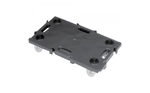 矢崎化工（株）  GN400BL  ＹＡＺＡＫＩ　ＹＡＺＡＫＩ　連結型樹脂製平台車　”ミニポリトラー”　ブラック