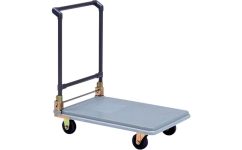 矢崎化工（株）  N450  ＹＡＺＡＫＩ　ＹＡＺＡＫＩ　樹脂製運搬車　”ポリトラー”（折りたたみハンドルタイプ）