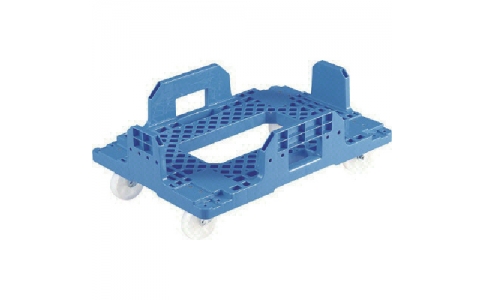 三甲（株）  6544  サンコー　折りたたみコンテナー用台車　８０２４６０　サンキャリー６５４４ブルー