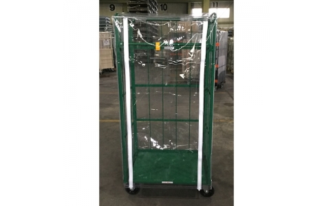 （株）ウツヰ  T-KP-1  ウツヰ　カゴ台車用防塵カバー１号