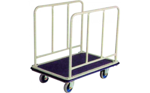 金沢車輛（株）  NHT-310  金沢　大型スチール台車　長手側サイドハンドル付