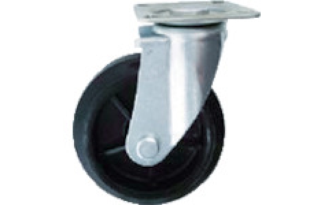 トラスコ中山（株）  THTXJ-150  ＴＲＵＳＣＯ　カゴ車　省音ハイテナー用　自在キャスター　φ１５０ゴム車