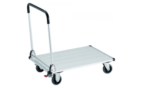 トラスコ中山（株）  AL31-0960S  ＴＲＵＳＣＯ　アルミ台車　アルパカート　３００ｋｇタイプ　折りたたみ　９００×６００ｍｍ　ストッパー付