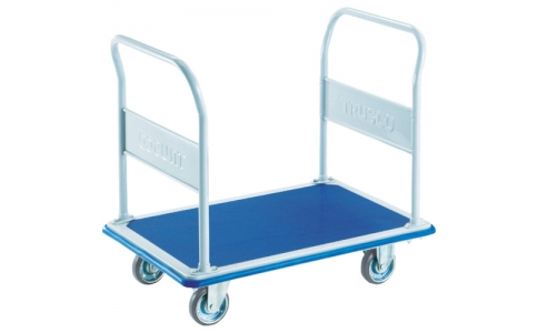 トラスコ中山（株）  303N  ＴＲＵＳＣＯ　プレス製台車　ドンキーカート　両袖タイプ９１５×６１５