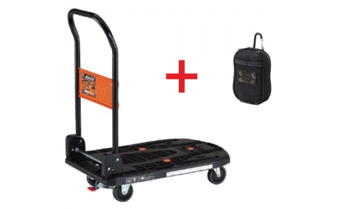 トラスコ中山（株）  MPK720BKSSCP  ＴＲＵＳＣＯ　カルティオ　折畳　７８０×４９０　黒　Ｓ付　景品付