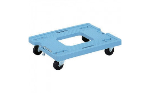 三甲（株）  SK802501-01  サンコー　折りたたみコンテナー用台車　８０２５０１　サンキャリーＤＦブルー