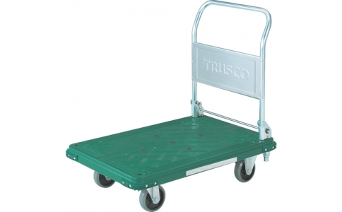 トラスコ中山（株）  MP-906NU-2  ＴＲＵＳＣＯ　ＭＰ樹脂製台車　折りたたみ式　９１８Ｘ６１８　ＮＵ車輪