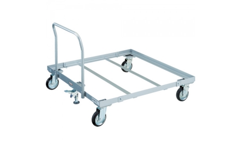 トラスコ中山（株）  PLK-05-1111HS  ＴＲＵＳＣＯ　パレット台車　１１００ｘ１１００　ハンドル付　Ｓ付