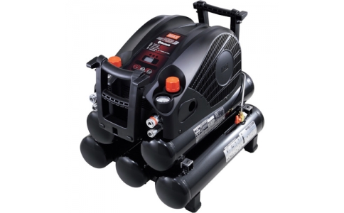 マックス(株)  AK-HH1270E3BLACK(27L)  MAX 45気圧スーパーエアコンプレッサ 高圧専用 ブラック 27Lタンク