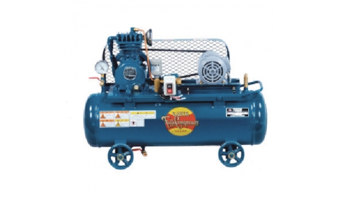 (株)富士コンプレッサー製作所  FS-04MT(50HZ)  富士 汎用形空冷コンプレッサー0.4KW 50Hz