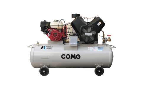 アネスト岩田（株）  TLUE22C-14S  アネスト岩田　タンクマウント形コンプレッサ　２．２ＫＷ　エンジン駆動