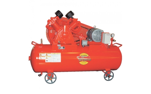 （株）富士コンプレッサー製作所  W-33MT  富士　コンプレッサ（２段圧縮）