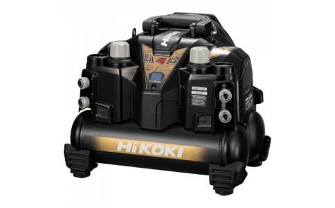 工機ホールディングス（株）  EC1245H3-CN  ＨｉＫＯＫＩ　釘打機用エアコンプレッサ８Ｌ　常圧タイプ　セキュリティ機能なし　改