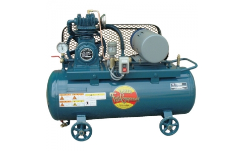 （株）富士コンプレッサー製作所  FS-07MS（50HZ）  富士　汎用型空冷コンプレッサー０．７５　５０Ｈｚ