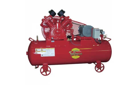 （株）富士コンプレッサー製作所  W-35DMT5（50HZ）  富士　汎用空冷二段圧縮コンプレッサ　５０Ｈｚ