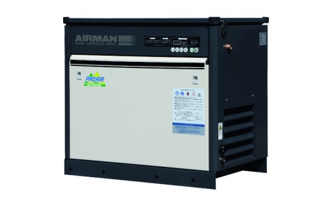 北越工業（株）  SMS4ESD-5C  北越　スクリューコンプレッサ　ドライヤ付　屋外仕様　３．７ＫＷ　５０Ｈｚ