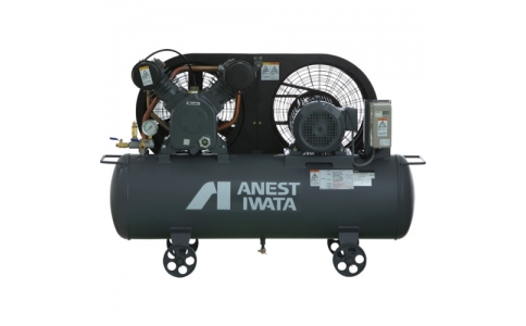 アネスト岩田（株）  TLP22E-10M5  アネスト岩田　【売切り廃番】レシプロコンプレッサ（タンクマウント・オイルタイプ）
