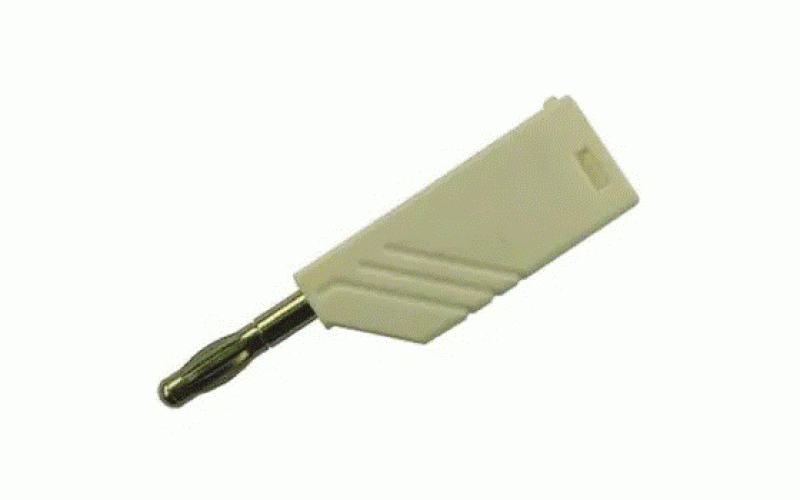 Hirschmann Test & Measurement バナナプラグ ベリリウム銅， 真鍮 58.5mm 白  品番934100107仕様