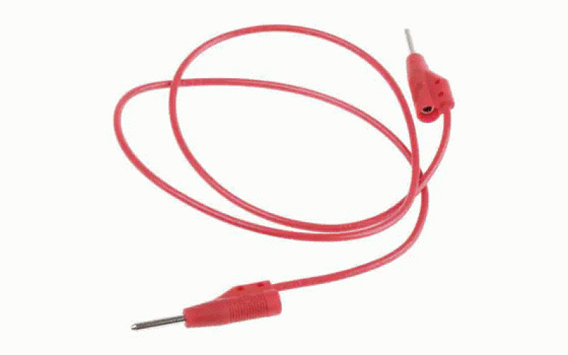 Hirschmann Test & Measurement テストリード線 60V dc， 赤， 50cm(973595101)  品番973595101仕様