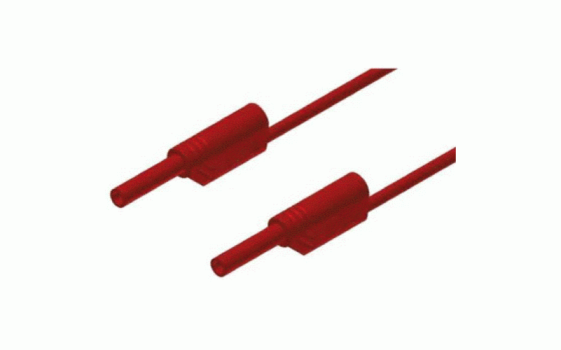 Hirschmann Test & Measurement テストリード線， 赤， 50cm  品番975695701仕様