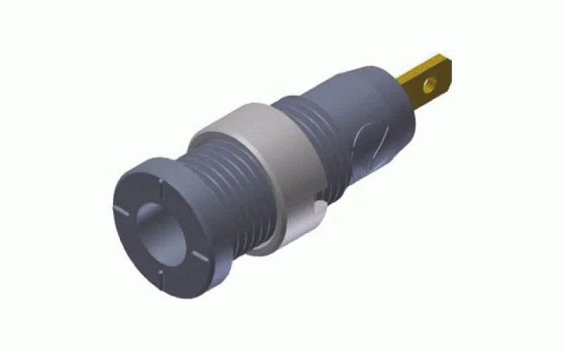 Hirschmann Test & Measurement  Hirschmann Test & Measurement バナナプラグ 真鍮 28mm グレー  品番975455706仕様