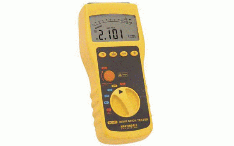 Martindale 絶縁抵抗計 最大抵抗レンジ：1GΩ  仕様