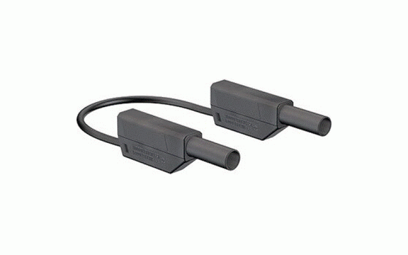 マルチコンタクト テストリード線， 黒， 2m  品番66.8562-200-21仕様