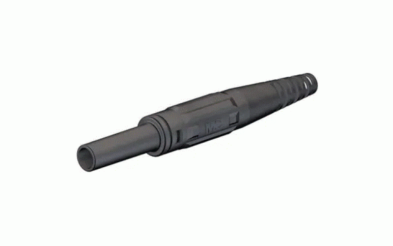 MULTI-CONTACT  マルチコンタクト バナナプラグ 真鍮 73.5mm 黒  品番66.9155-21仕様