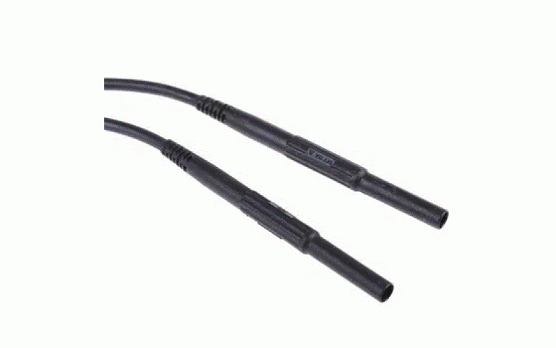 マルチコンタクト テストリード線 1 kV， 5 kV， 黒， 1.5m  品番66.9425-150-21仕様